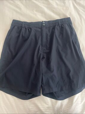 BURLEBO Men's black Athletic Shorts